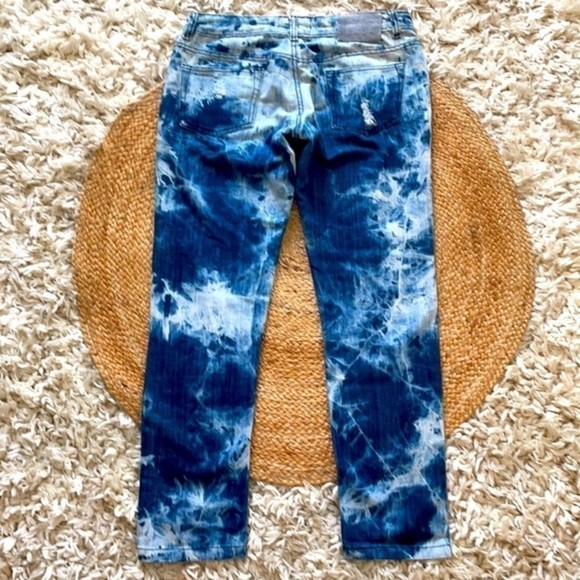 THRILL | JUNIOR SIZE 7 STYLE ACID WASHED JEANS - Picture 5 of 9